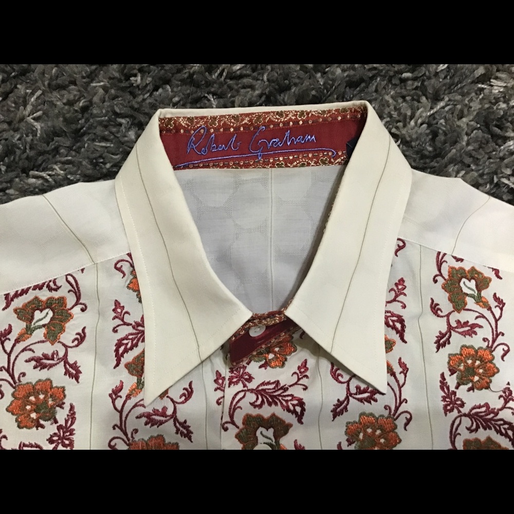 Robert graham button down shirt
